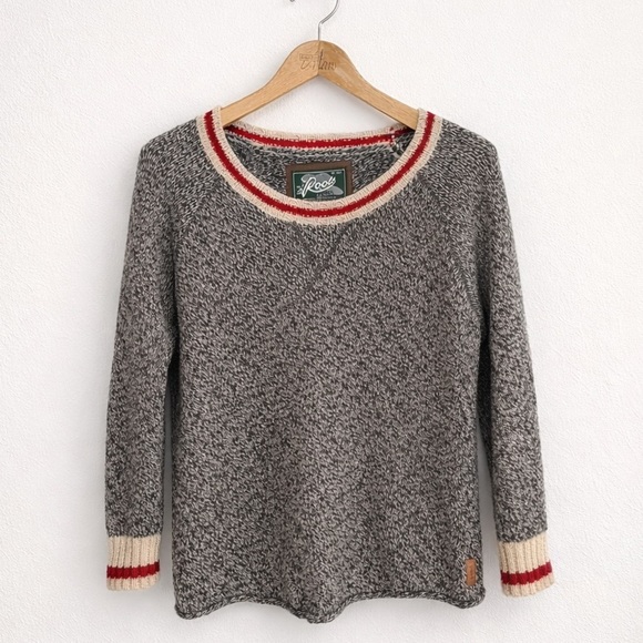 Roots Sweaters - Roots Wool Blend Cabincore Knit Sweater - Medium